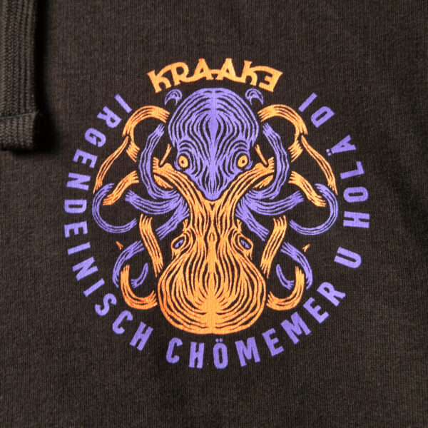 KRAAKE HOODIE FRONT DETAIL