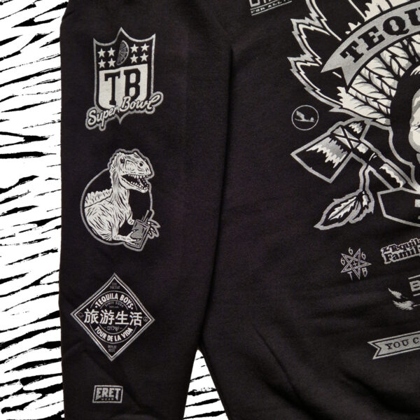 TEQUILA BOYS TRIBE SWEATER SLEEVE 1