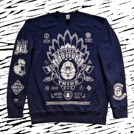 TEQUILA BOYS TRIBE SWEATER NAVY