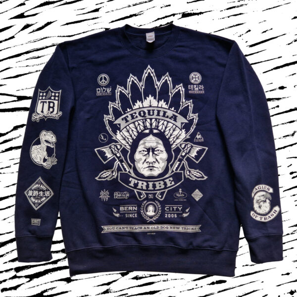 TEQUILA BOYS TRIBE SWEATER NAVY