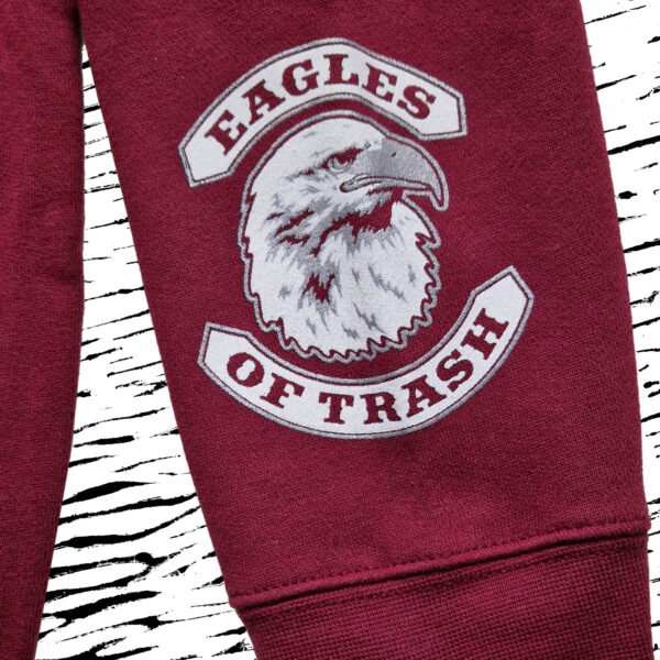 TEQUILA BOYS TRIBE SWEATER BURGUNDY SLEEVE 2