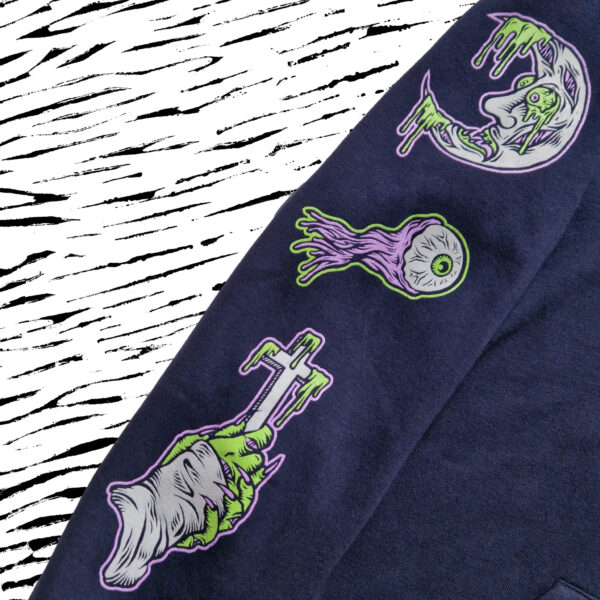 TEQUILA BOYS ZOMBIE HOODIE SLEEVE 1