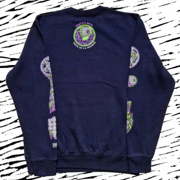 TEQUILA BOYS ZOMBIE SWEATER BACK