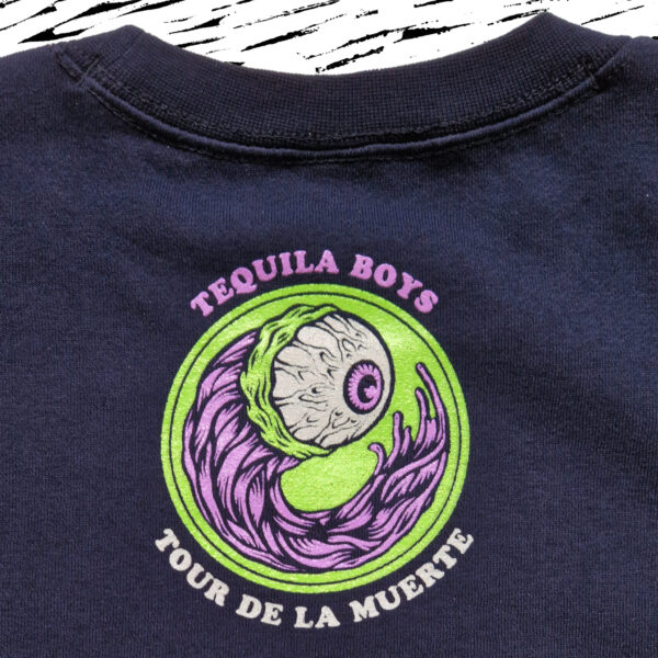 TEQUILA BOYS ZOMBIE SWEATER BACK DETAIL