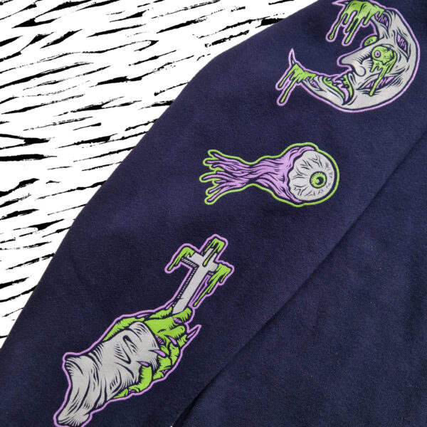 TEQUILA BOYS ZOMBIE SWEATER SLEEVE 1