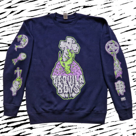 TEQUILA BOYS ZOMBIE SWEATER FRONT