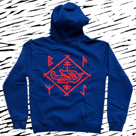 ERET HOODIE #redesign (blue)