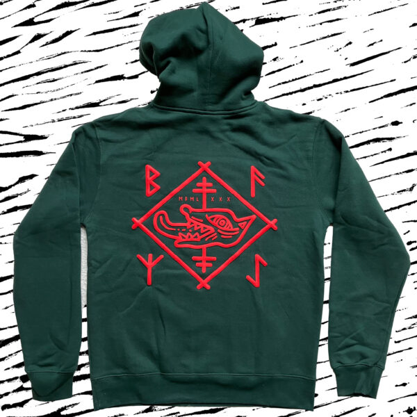 ERET HOODIE #redesign (green)